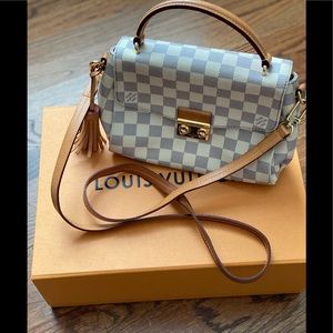 LOUIS VUITTON CROISETTE DAMIER AZUR